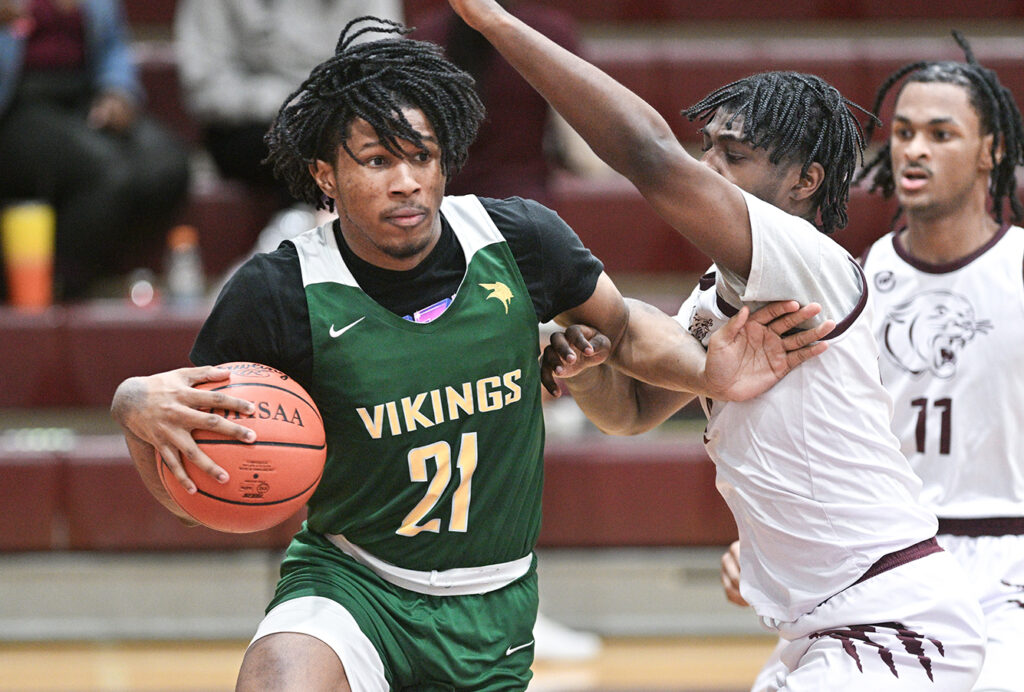 Northland's Nehemiah McMorris drives
