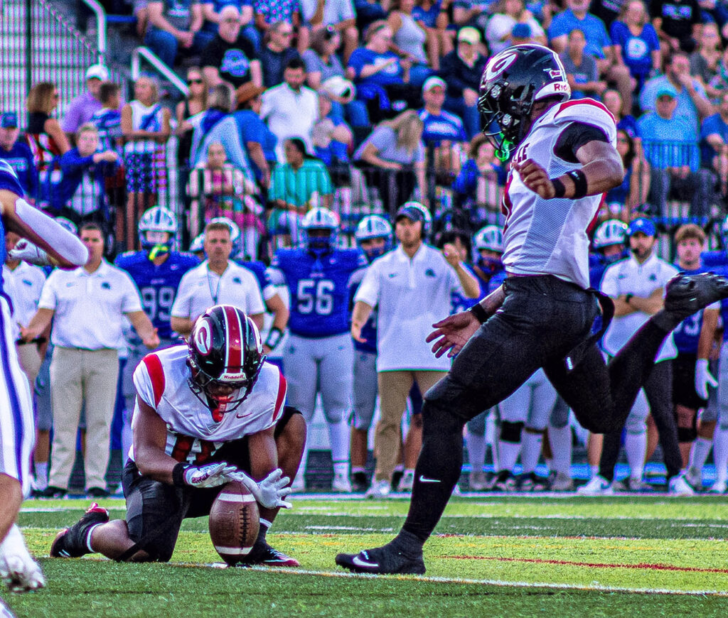 Cleveland Glenville football kicker and holder