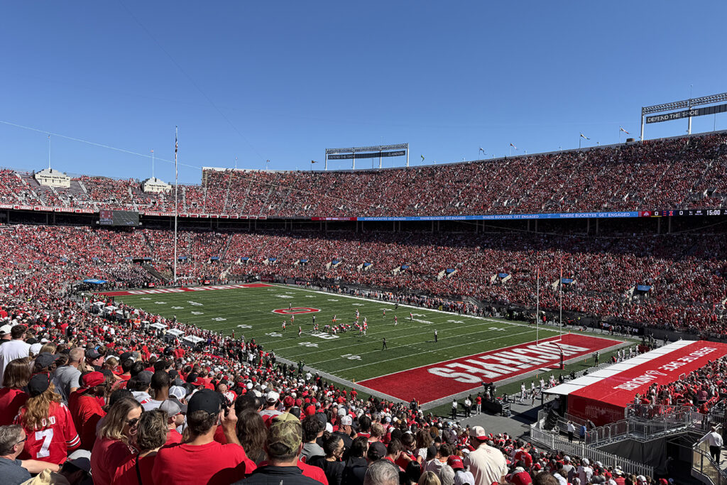 Ohio Stadium wide shot