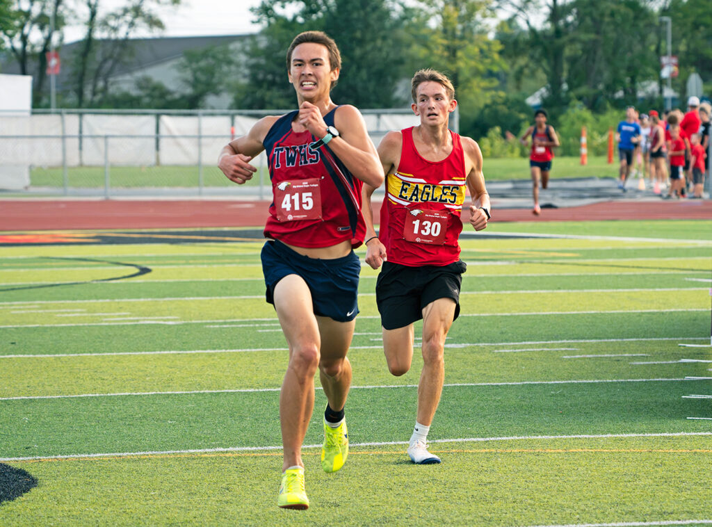 Thomas Worthington's Wesley Nash at tape