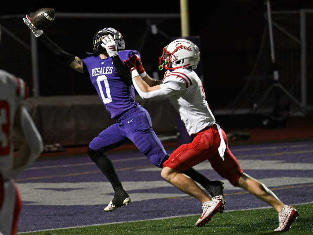 DeSales' Dax Middleton makes catch