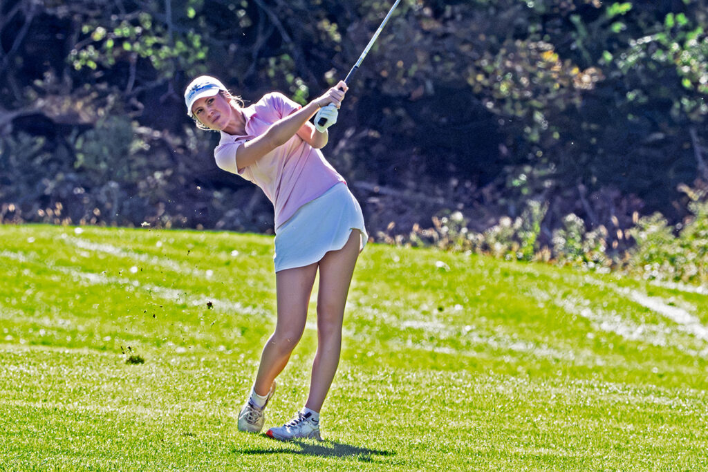 Jerome's Mallory Quickel hits approach